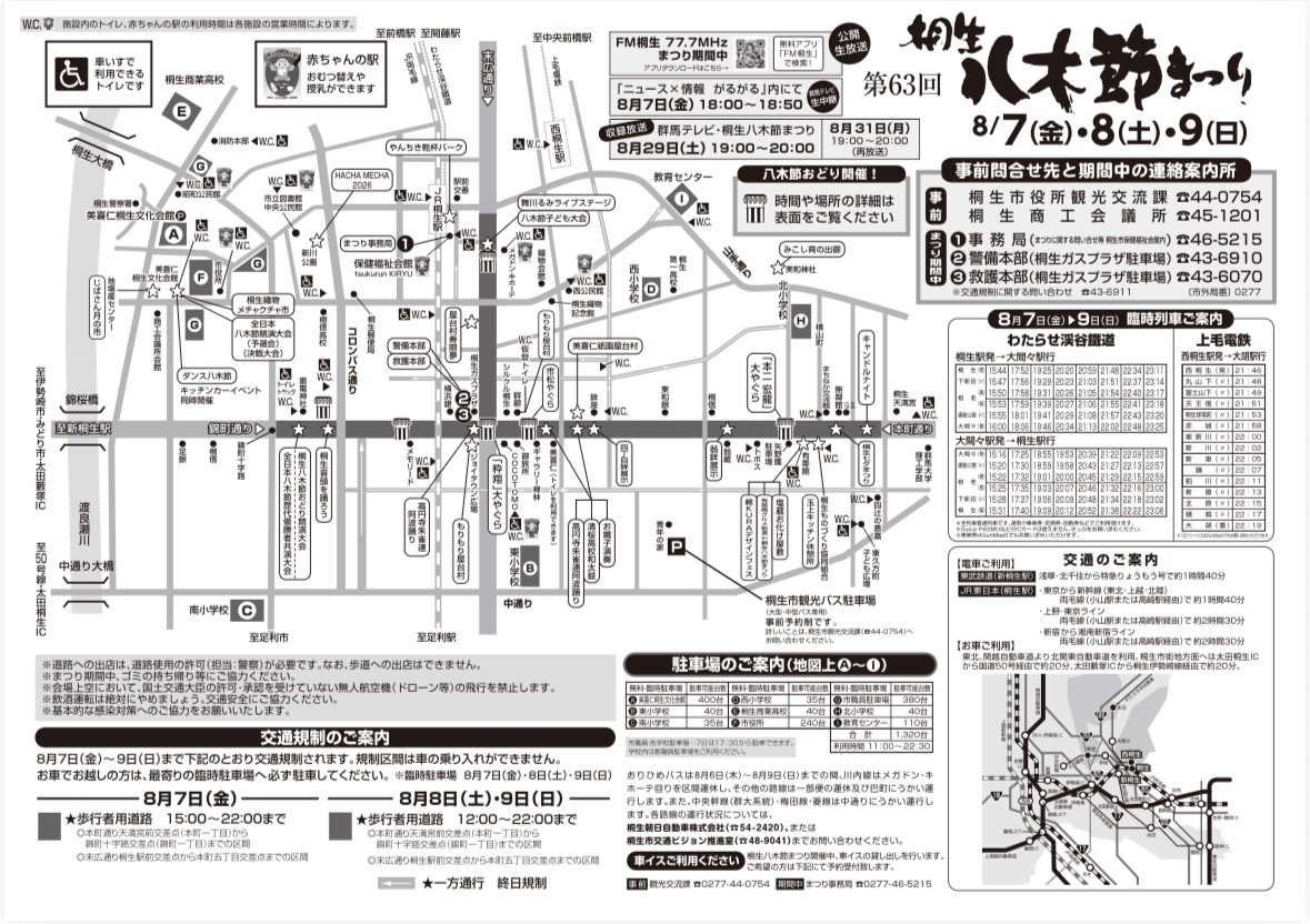 第63回 桐生八木節祭り